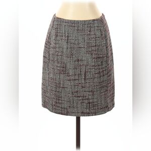 Banana Republic Black and Pink Pencil Skirt